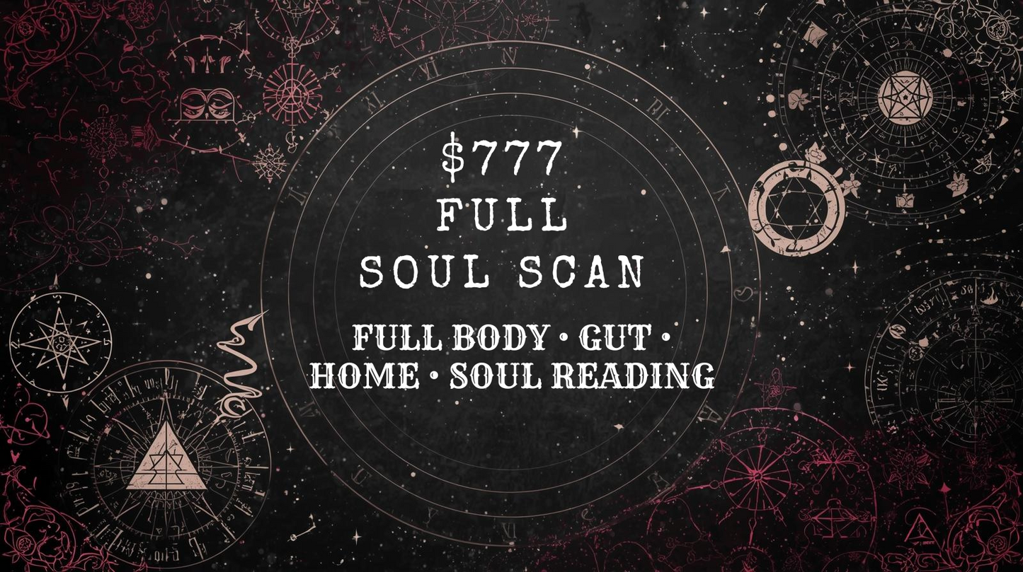 SOUL BLUEPRINT SCAN | FULL BODY • SPIRIT • PURPOSE MAP