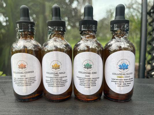 ELEMENTAL DETOX PACK — SILVER • GOLD • ZINC • COPPER